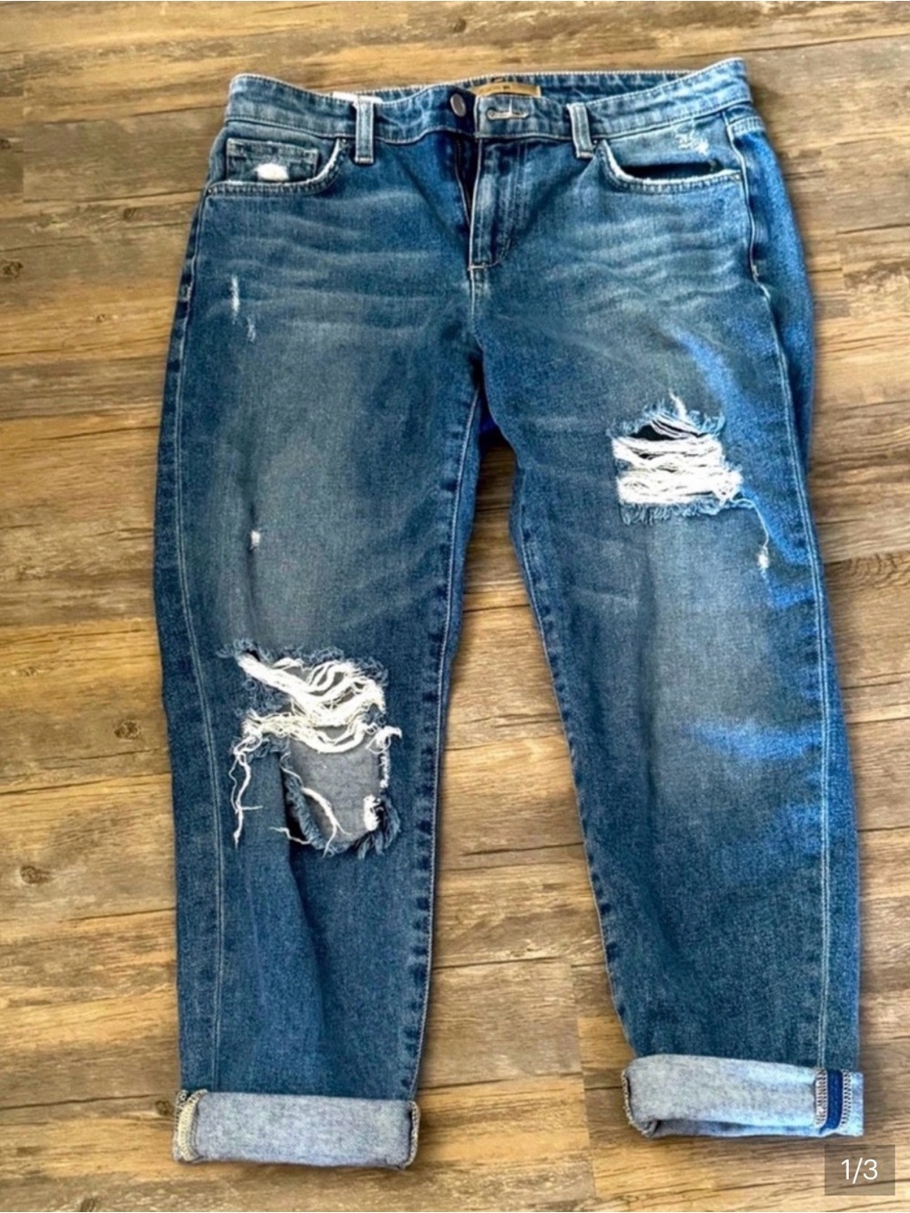 Joe’s Jeans Boyfriend Slim Crop Jeans Size 28
